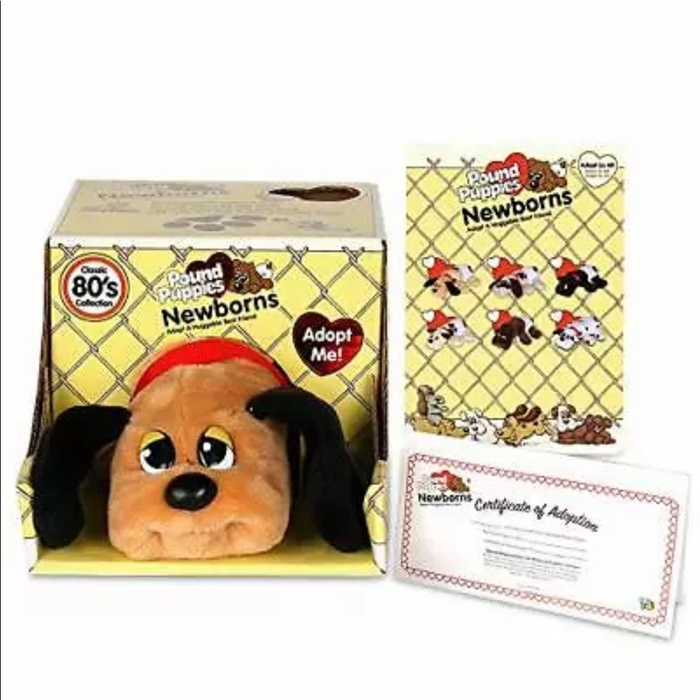 Basic Fun Pound Puppies Newborns - 8"